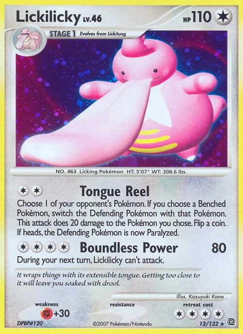 Lickilicky Lv.46 Card Front