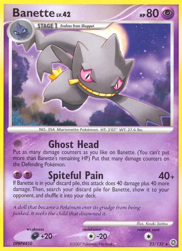 Banette Lv.42 Secret Wonders | Pokmon | CardTrader Banette Lv.42 Secret Wonders | Pokmon | CardTrader