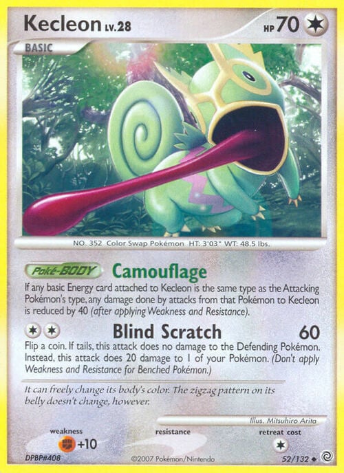 Kecleon Lv.28 Card Front