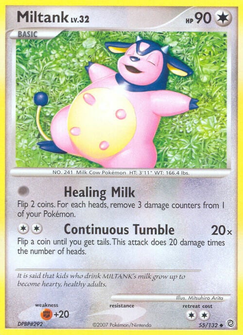 Miltank Lv.32 Card Front