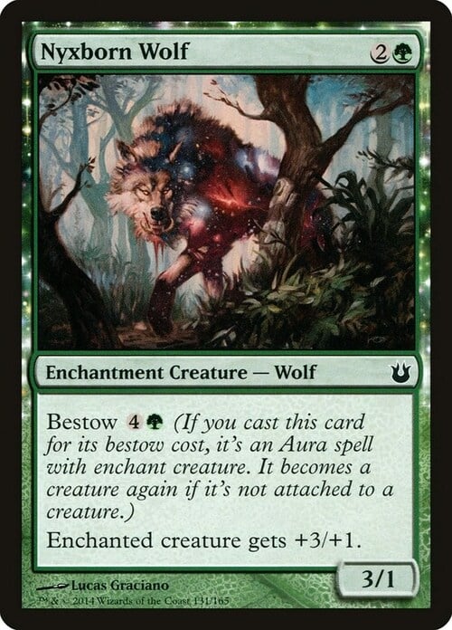 Nyxborn Wolf Card Front