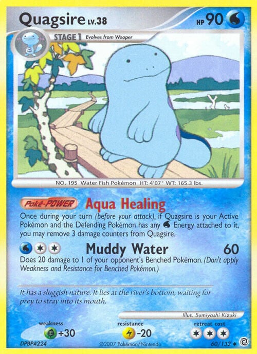 Quagsire Lv.38 Card Front