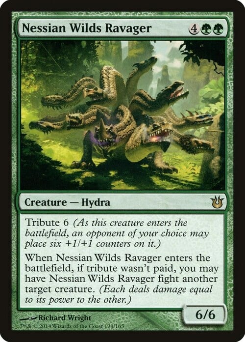 Nessian Wilds Ravager Card Front