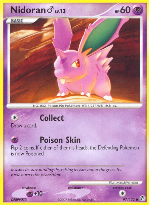 Nidoran Lv.13 Card Front