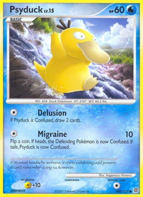 Psyduck Lv.15 Card Front