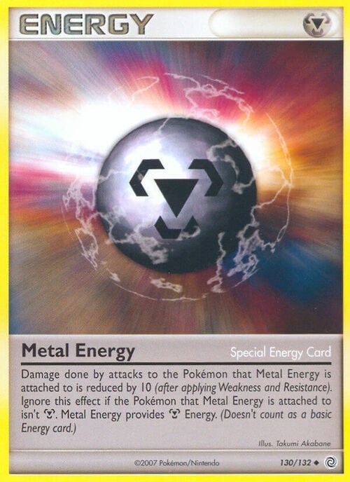 Metal Energy Card Front