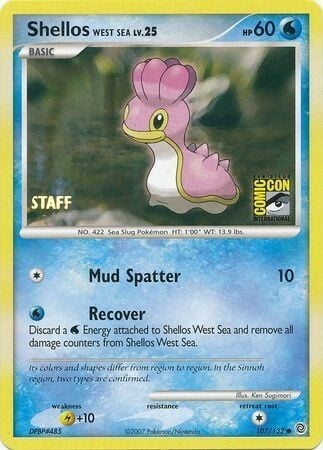 Shellos West Sea Card Front