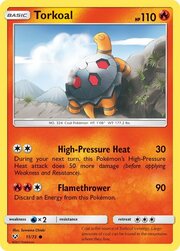 Torkoal [High-Pressure Heat | Flamethrower]