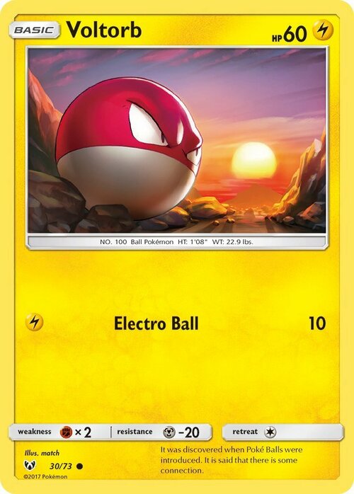 Voltorb [Electro Ball | SLG] Card Front