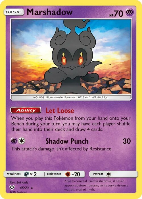 Marshadow Card Front