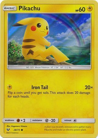 Pikachu Card Front