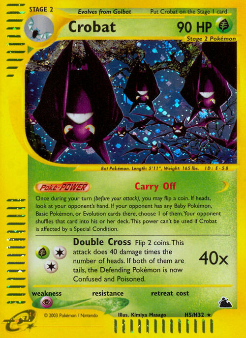 Crobat [Double Cross] Card Front