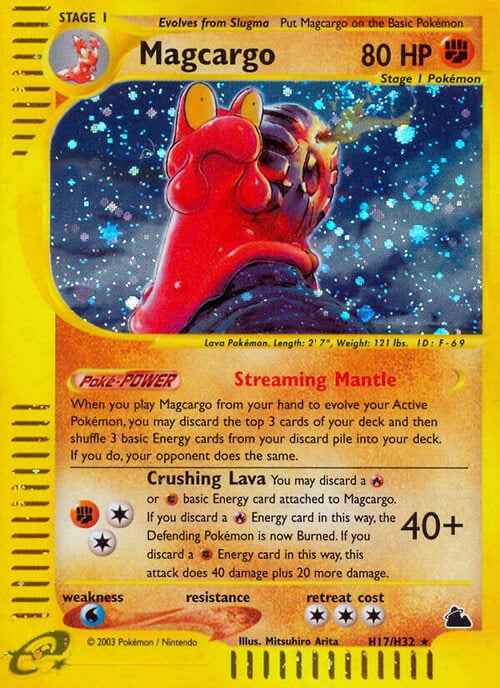 Magcargo Card Front