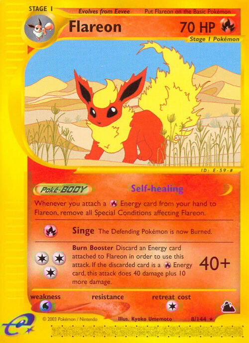 Flareon Card Front