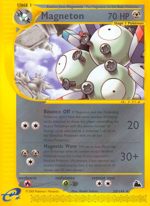 Magneton Skyridge | Pokmon | CardTrader Magneton Skyridge | Pokmon | CardTrader