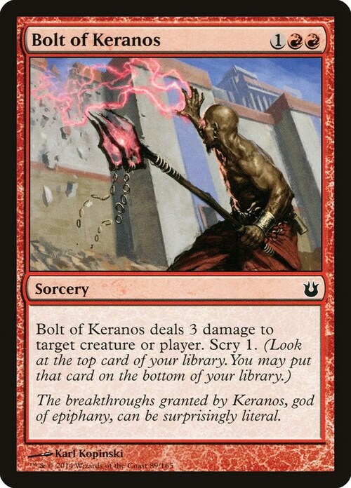 Bolt of Keranos Card Front