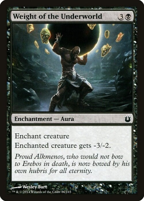 Weight of the Underworld Card Front