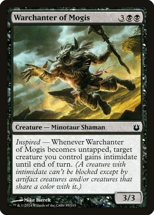 Warchanter of Mogis Card Front