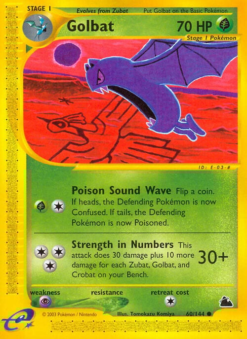 Golbat Card Front