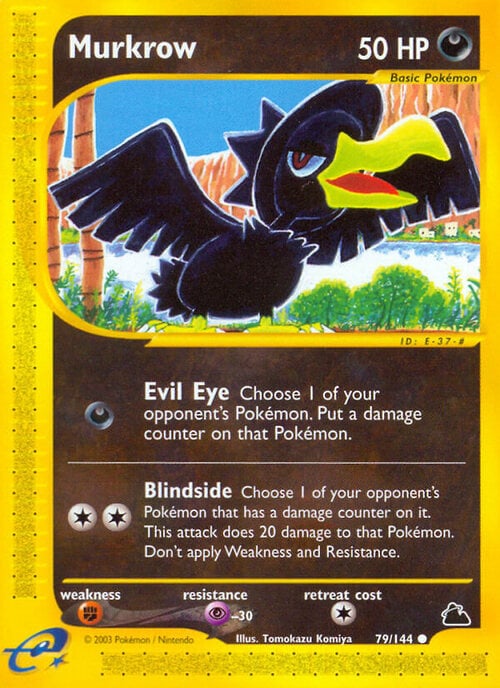 Murkrow Card Front