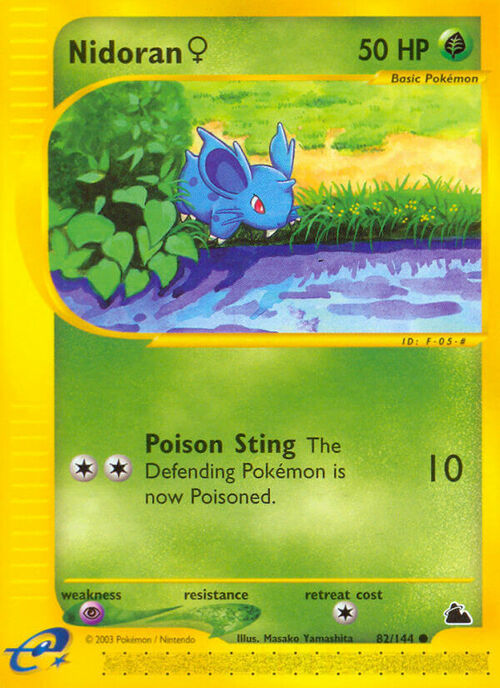 Nidoran ♀ Card Front