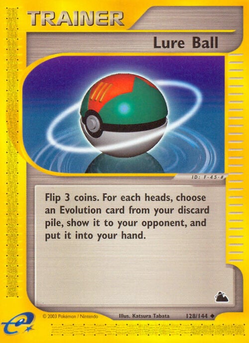 Lure Ball Card Front