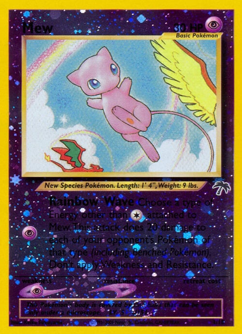Mew - Reverse Holo Card Front