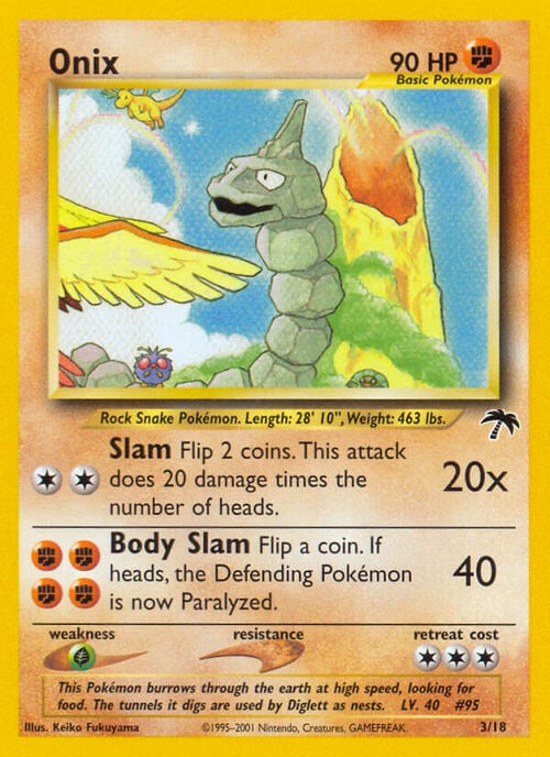 Onix [Slam | Body Slam] Card Front