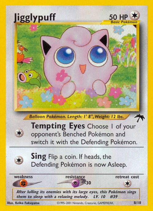 Jigglypuff Card Front