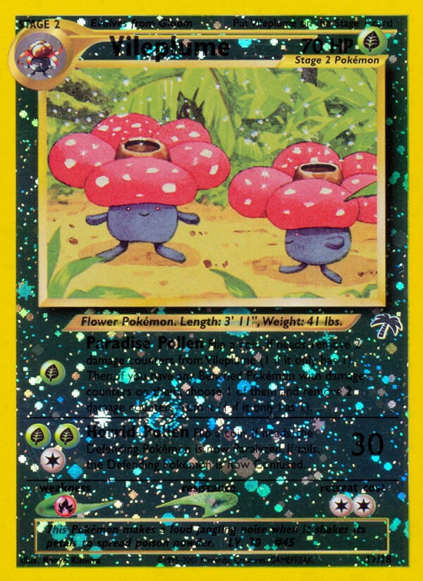 Vileplume Southern s 英語版 17/18 Vileplume Southern Islands | Pokémon | CardTrader