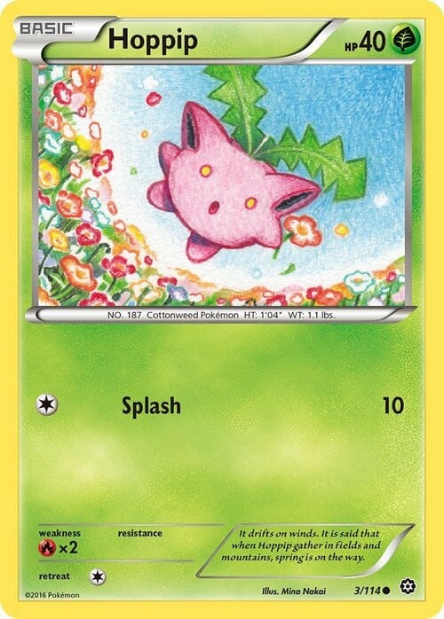 Hoppip Card Front