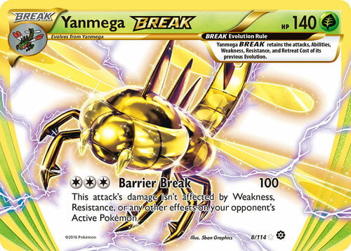 Yanmega BREAK Card Front