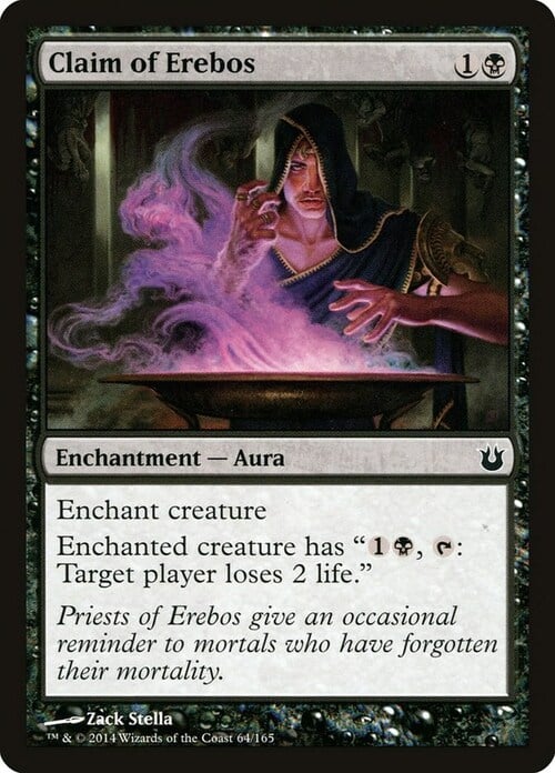 Claim of Erebos Card Front