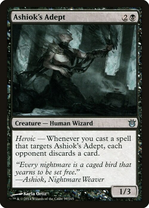Ashiok's Adept Card Front