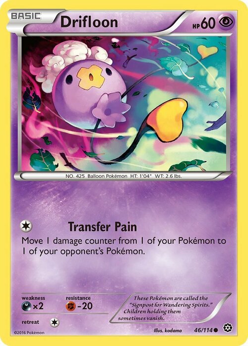 Drifloon Card Front