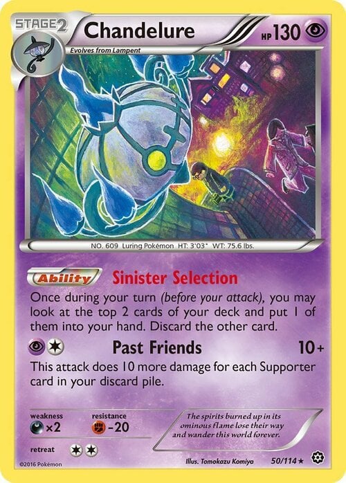 Chandelure Card Front