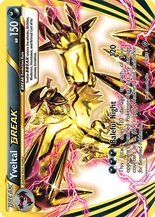 Yveltal TURBO Card Front
