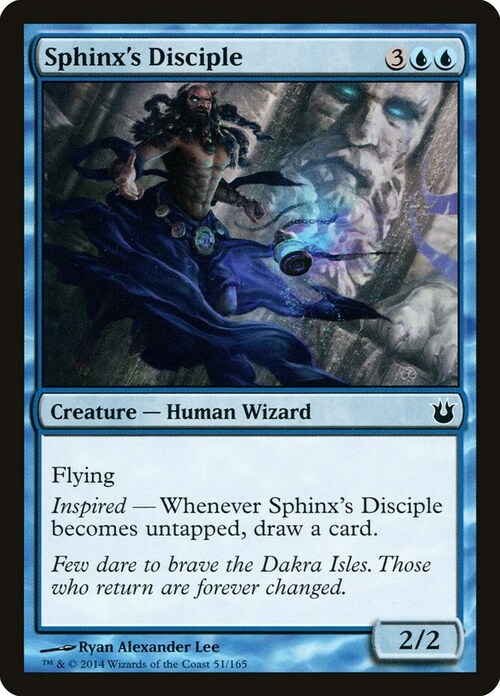 Sphinx's Disciple Card Front