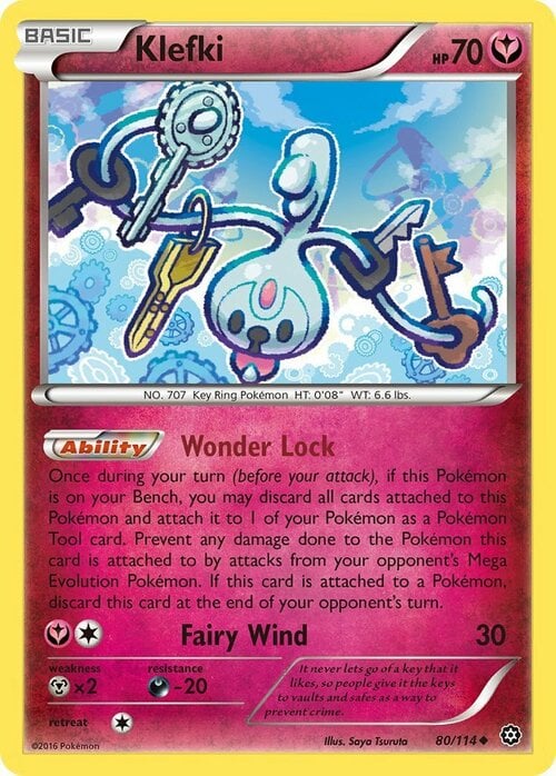 Klefki Card Front