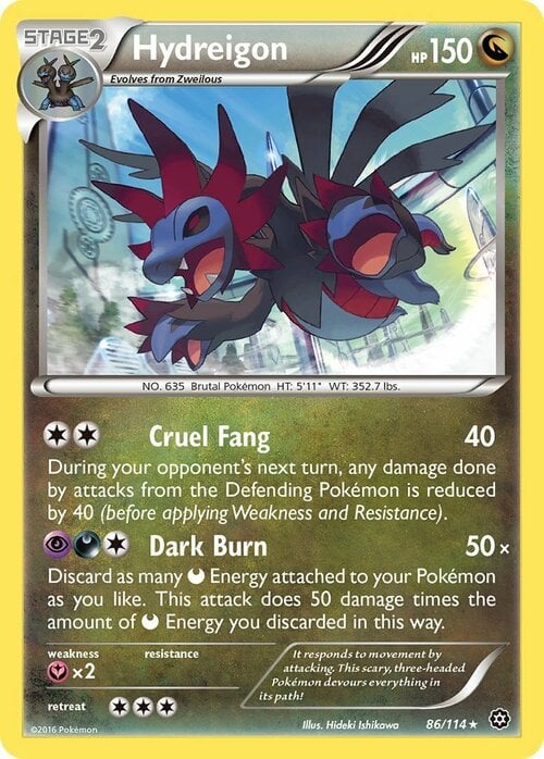 Hydreigon Card Front