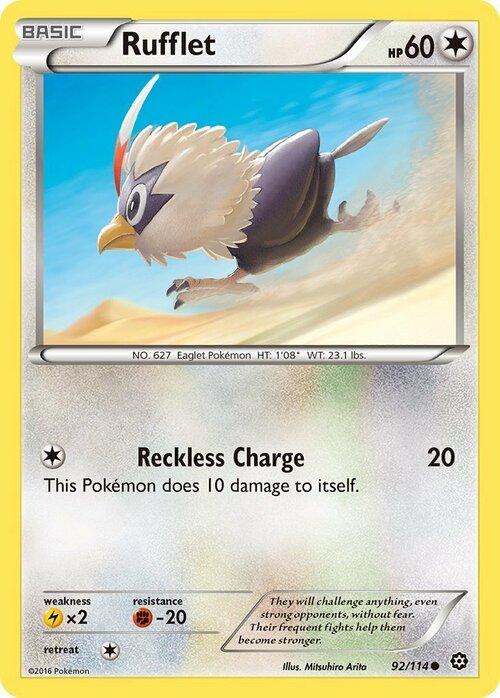 Rufflet Card Front