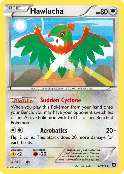 Hawlucha Card Front