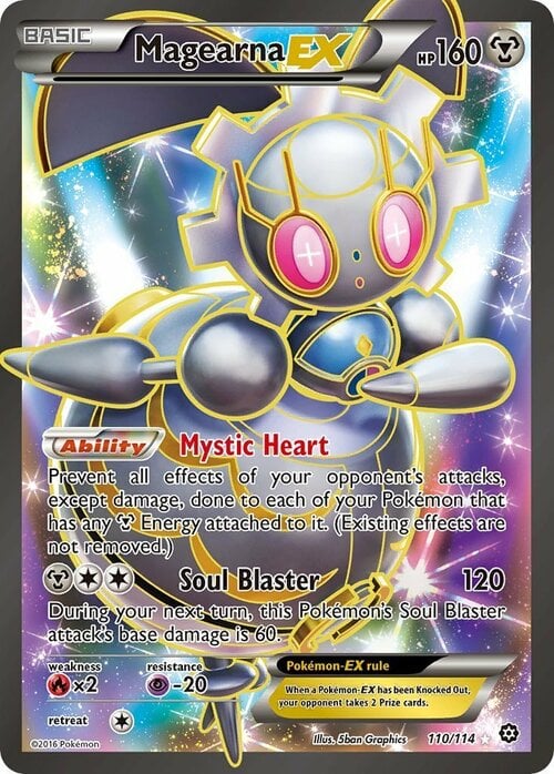 Magearna EX Card Front