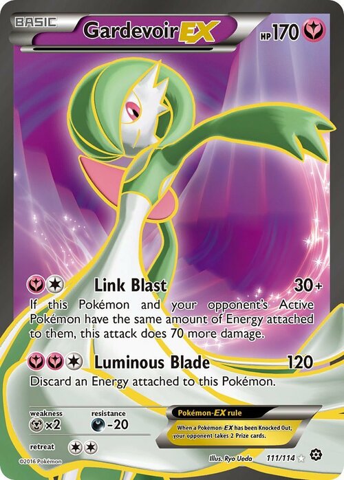 Gardevoir EX Card Front