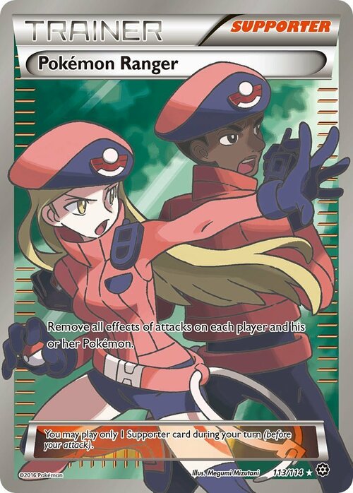 Pokémon Ranger Card Front