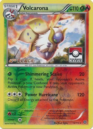 Volcarona Card Front