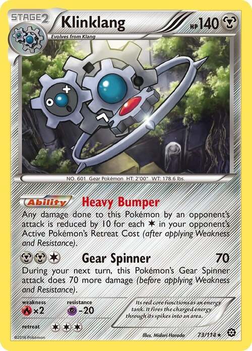 Klinklang Card Front
