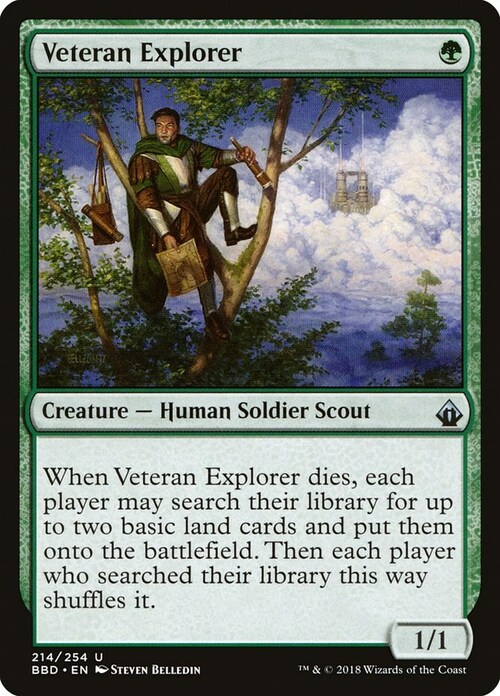 Veteran Explorer Card Front