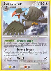 Staraptor Lv.64 [Protect Wing | Strong Breeze | Clutch]