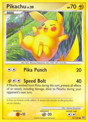 Pikachu Lv.20 [Pika Punch | Speed Bolt]